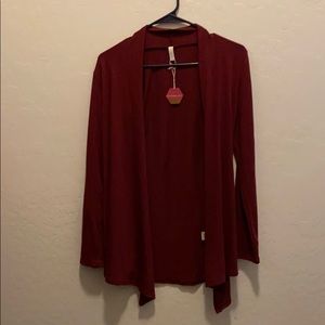 Maroon Cardigan